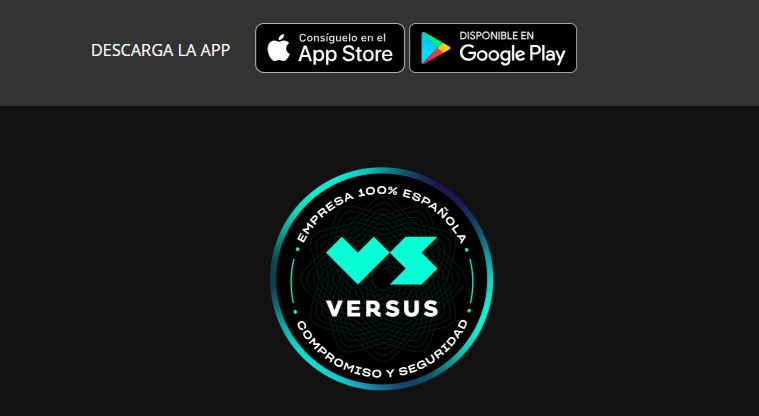 plataforma móvil de VERSUS