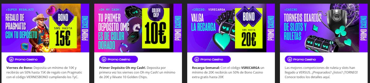 VERSUS Casino: La Experiencia Completa del Grupo Orenes